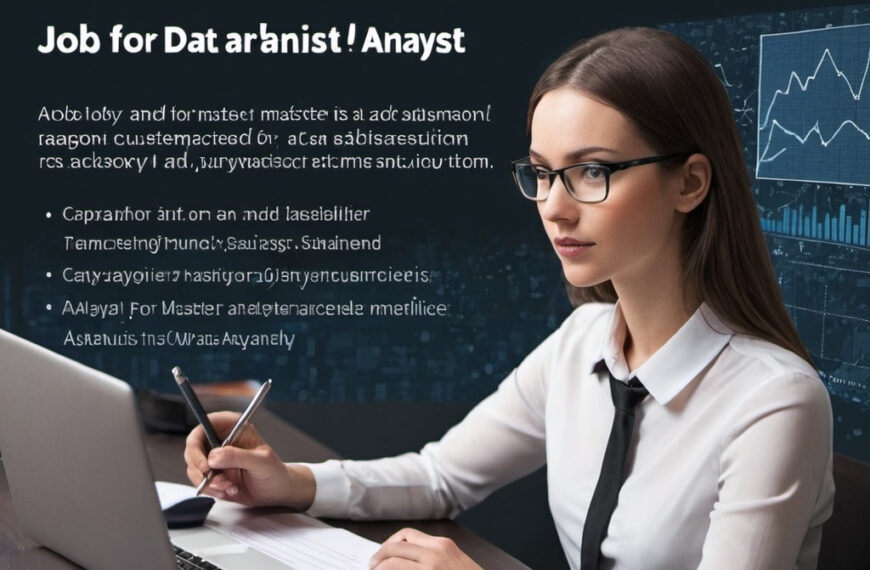 Job For Master Data Analyst