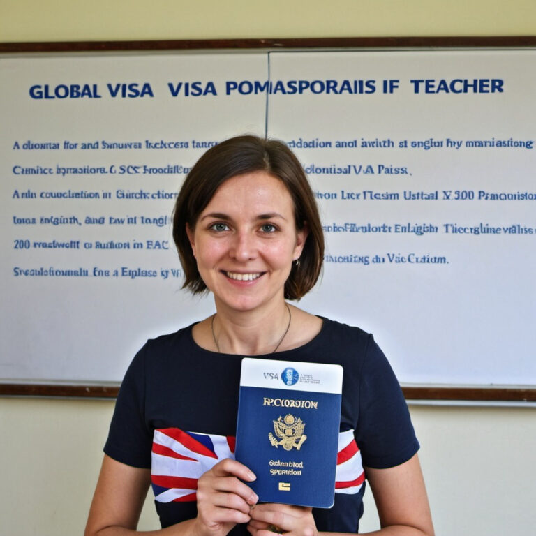 Global Visa Sponsorship For English Teacher