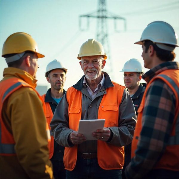 Transmission Line Worker