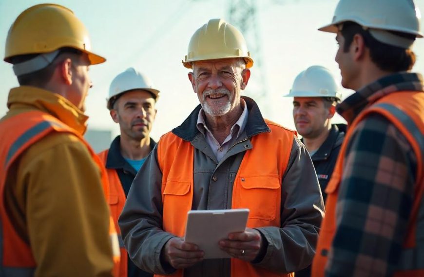 Transmission Line Worker